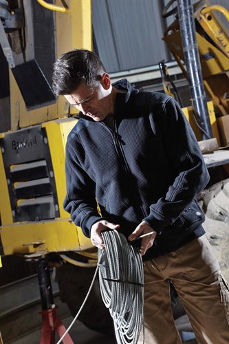 Giacca in pile/sherpa Eisenhowe