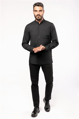 Camicia collo alla coreana