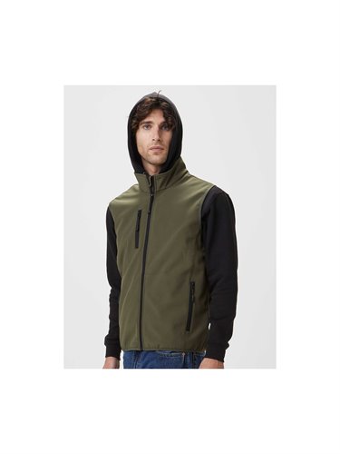 Gilet uomo in softshell