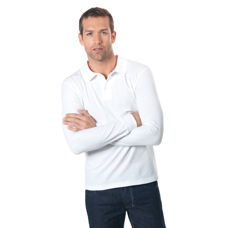 Polo Piquè manica lunga