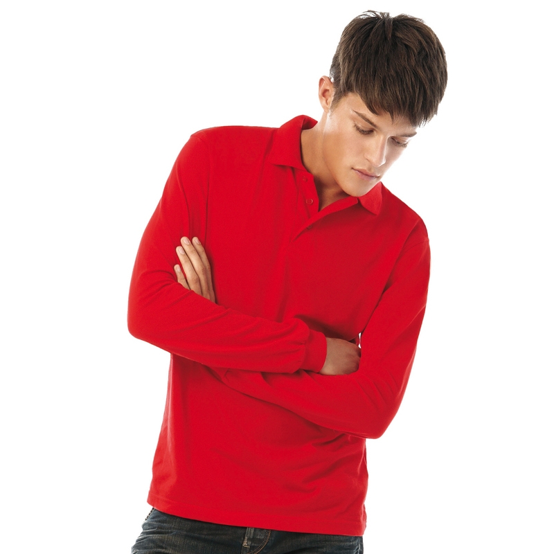 Polo Piquè manica lunga
